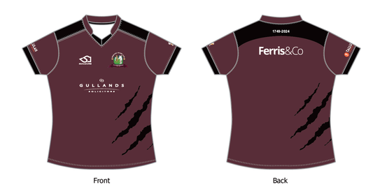 BCC 275 Ladies Maroon Playing Shirt